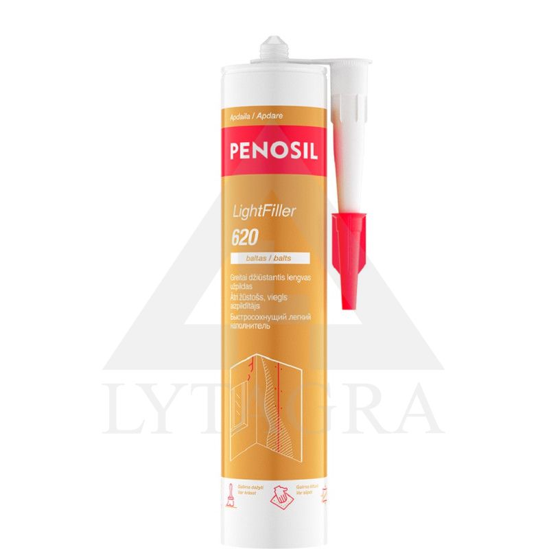 PENOSIL LightFiller 620 akrilinis užpildas baltas 300 ml