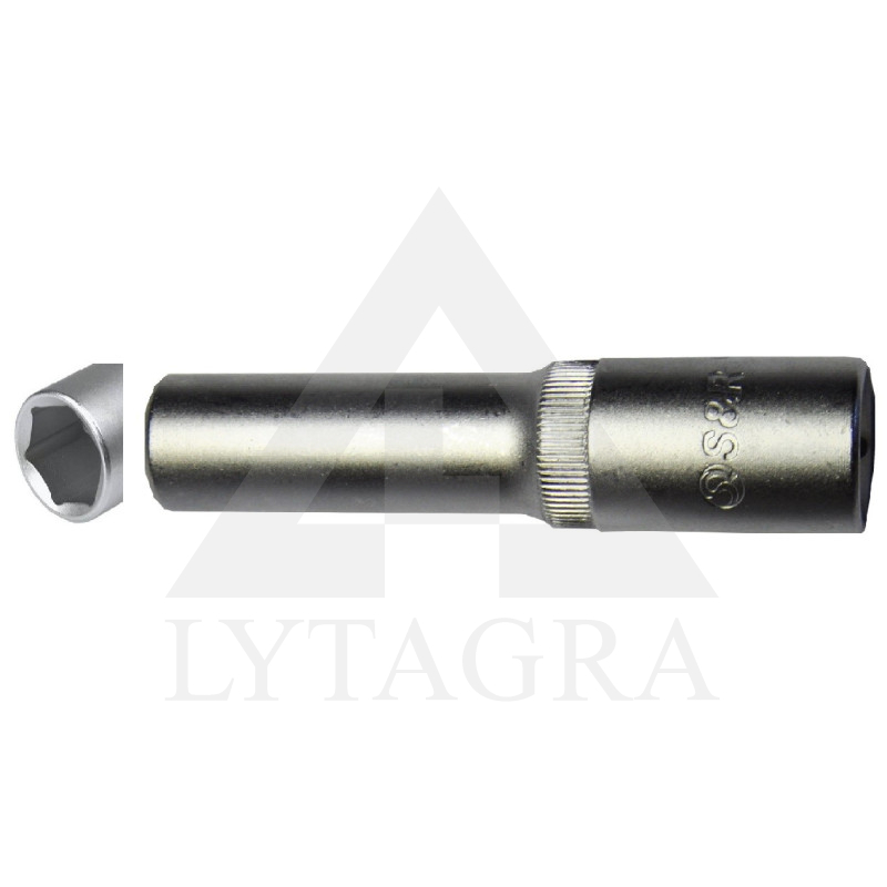 465722610 Šešiakampė galvutė pailginta 1/2 10mm /