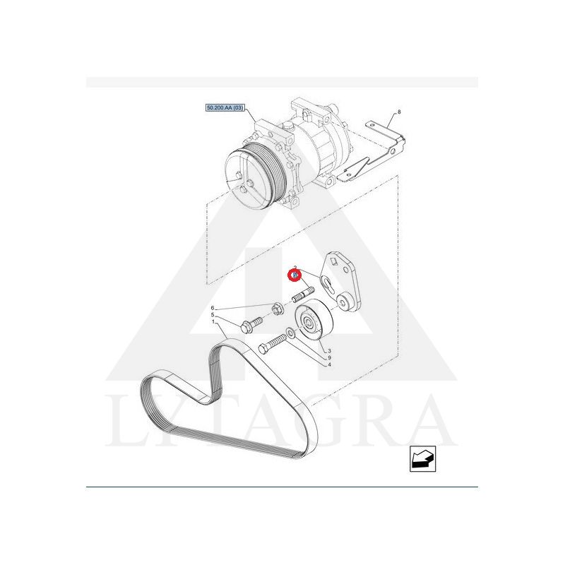 4899402 SRIEGIS M10x1.5x45MM