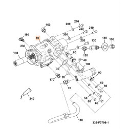 332/F3925 HIDRAULINIS SIURBLYS