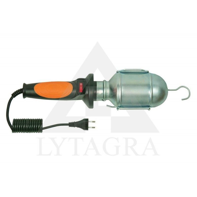 268511 ŠVIESTUVAS PERNEŠAMAS PL2 60W/5M ORANŽ.
