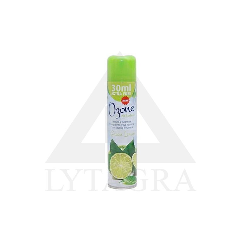 OZONE  Oro gaiviklis GREEN LEMON, 300 ml
