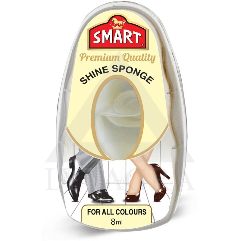 SMART Silikoninė kempinėlė avalynei SHINE SPONGE su dozatoriumi, 8 ml