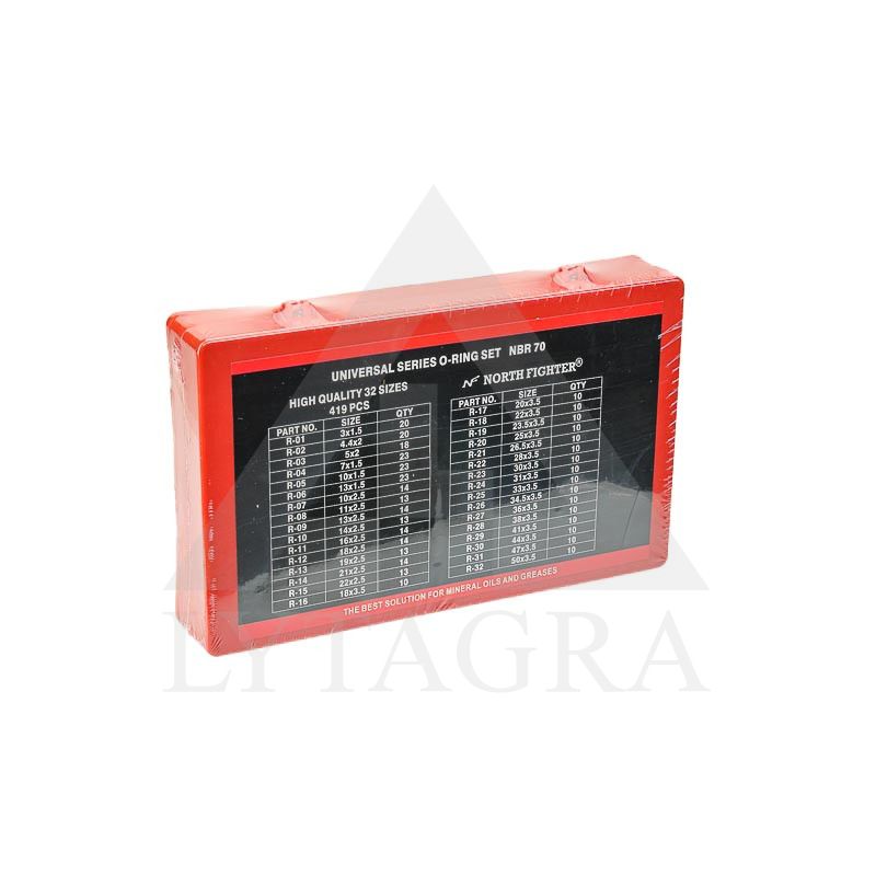 Guminių žiedų rinkinys  SQO-419.