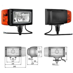 Halogeninis žibintas HA REPR1.242/KB