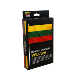 LIETUVOS VĖLIAVA SPAUSTA 100 170CM (T)