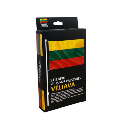 LIETUVOS VĖLIAVA SPAUSTA 100 170CM (K)