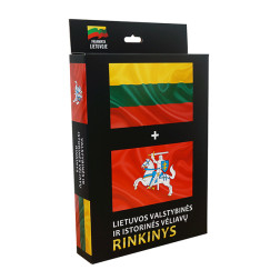 LIETUVOS VALSTYBINĖS IR ISTORINĖS VĖLIAVŲ RINKINYS