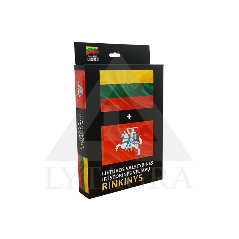 LIETUVOS VALSTYBINĖS IR ISTORINĖS VĖLIAVŲ RINKINYS