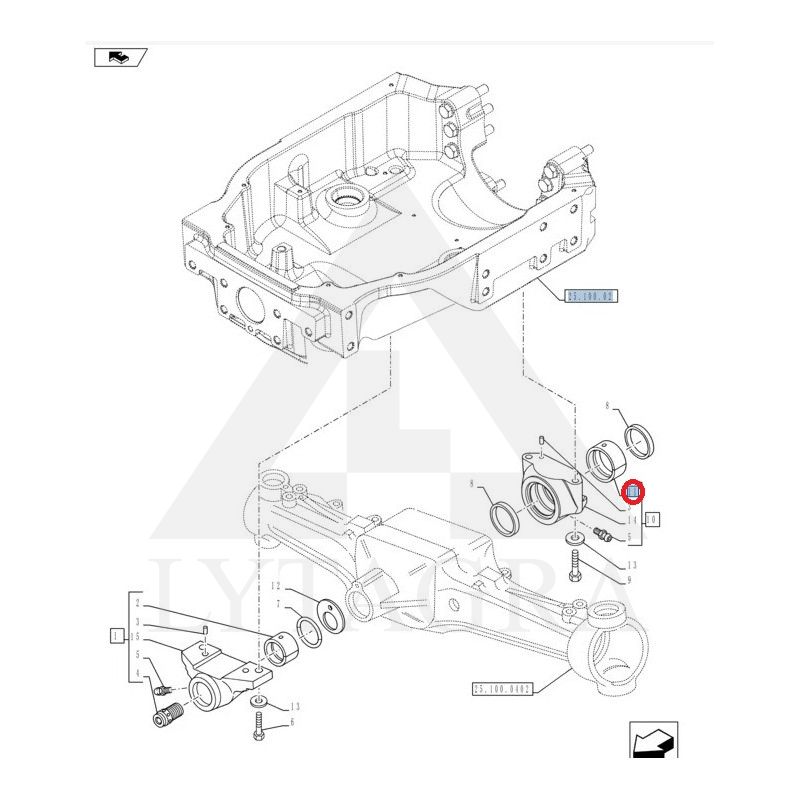 5140589 įvorė 115.64mmIDx120.19mmx52mmL