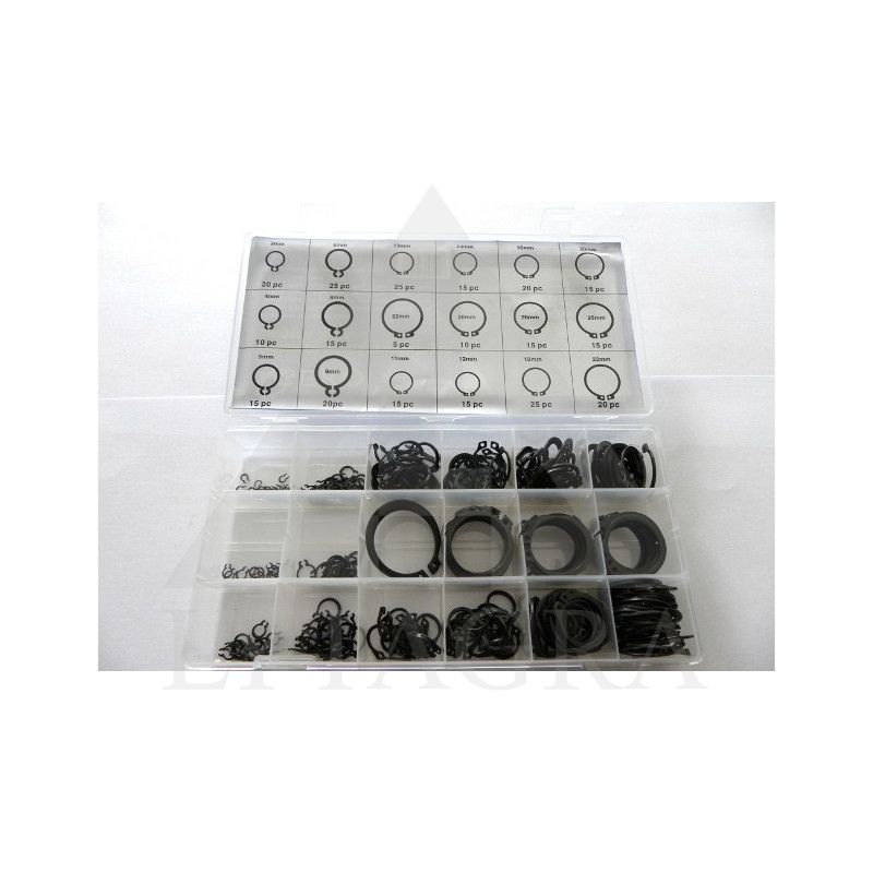 Išorinų žiedų rinkinys, 300 vnt.