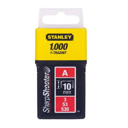 53 A tipo kabės „STANLEY" 1000 vnt. 10 mm