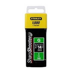 140 G tipo kab. „STANLEY" 1000 vnt. 14mm
