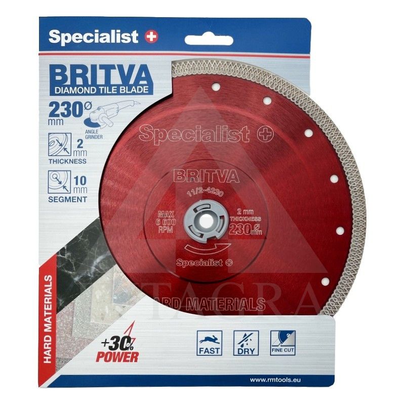 Deim. disk. BRITVA 230x2x22 mm