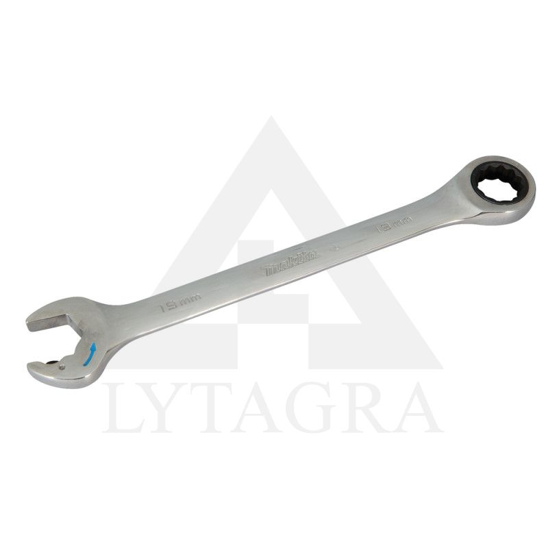 Kombinuotų, terkšlinių veržliarakčių komplektas Makita B-65523