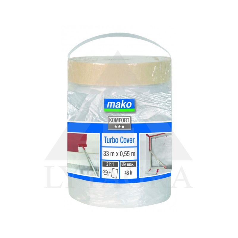 Uždanga HDPE KOMFORT 839007, 2.7 m x 17 m, 0.010 mm