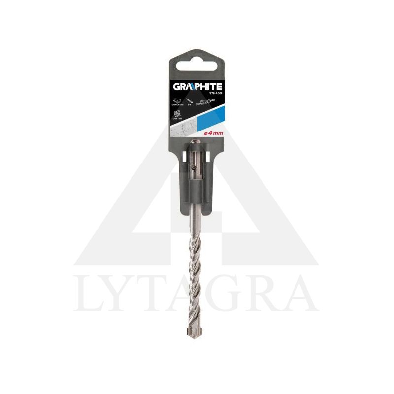 57H400 GRĄŽTAS SDS PLUS 4X110MM,TYP S4,QUATRO(DVIG