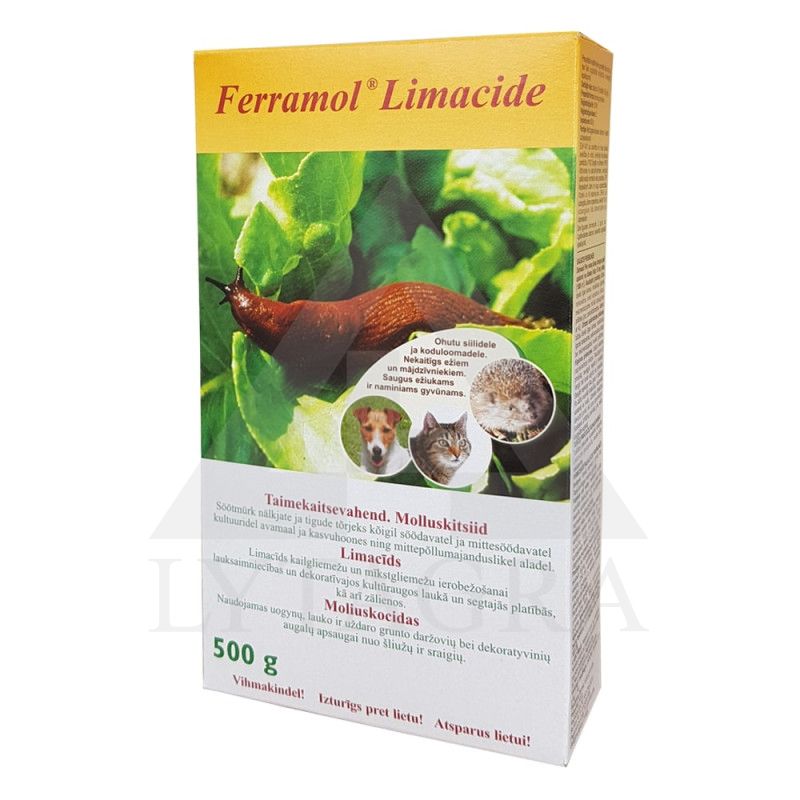 1080647 FERRAMOL LIMACIDE NUO SRAIGIŲ IR ŠLIUŽŲ