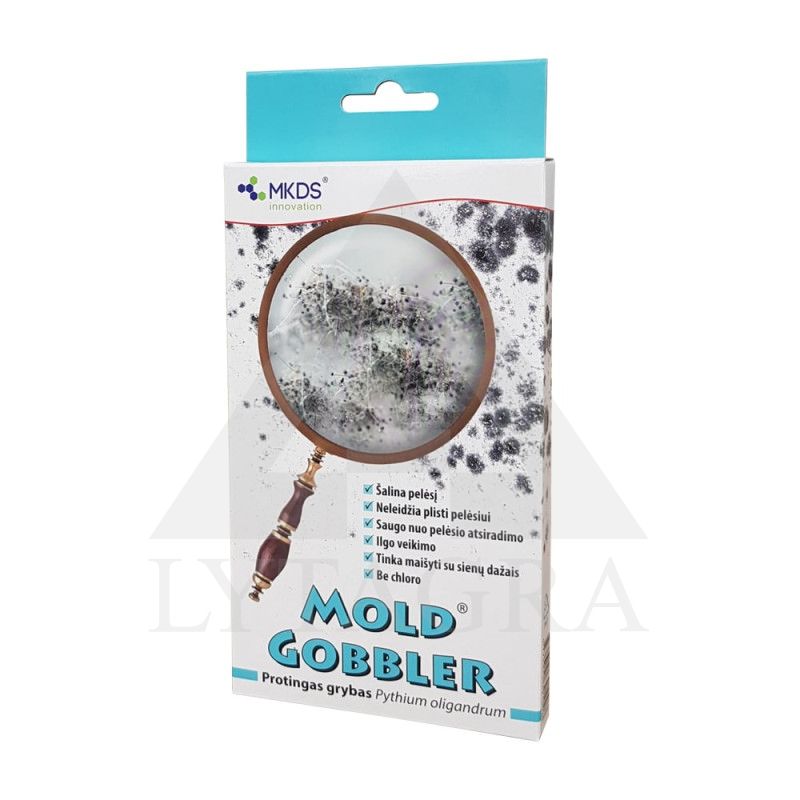 MOLD GOBBLER BIOLOGINIS BIOCIDAS NUO PELĖSIO 3G.