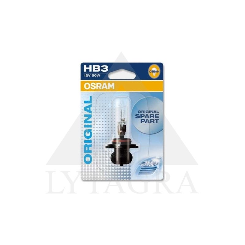 OSRAM LEMPUTĖS HB3 60W 12V P20D