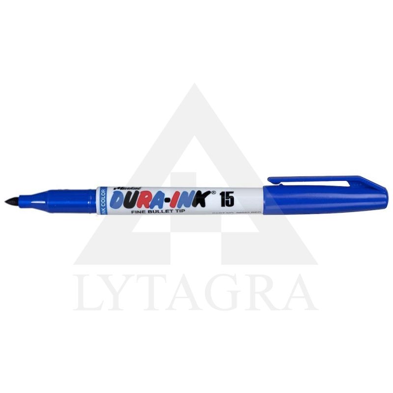 Markeris DURA-INK15 FINE, mėlynas, 1 mm