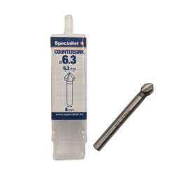 Specialist+ gilintuvas metalui HSS 6.3mm
