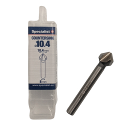 Specialist+ gilintuvas metalui HSS 10.4mm
