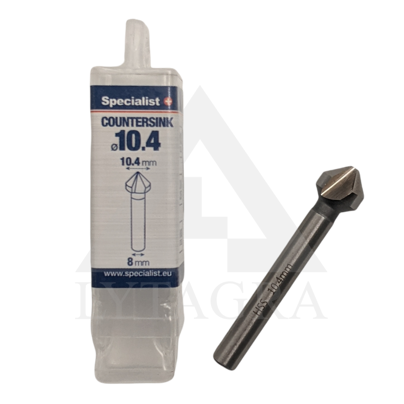 Specialist+ gilintuvas metalui HSS 10.4mm