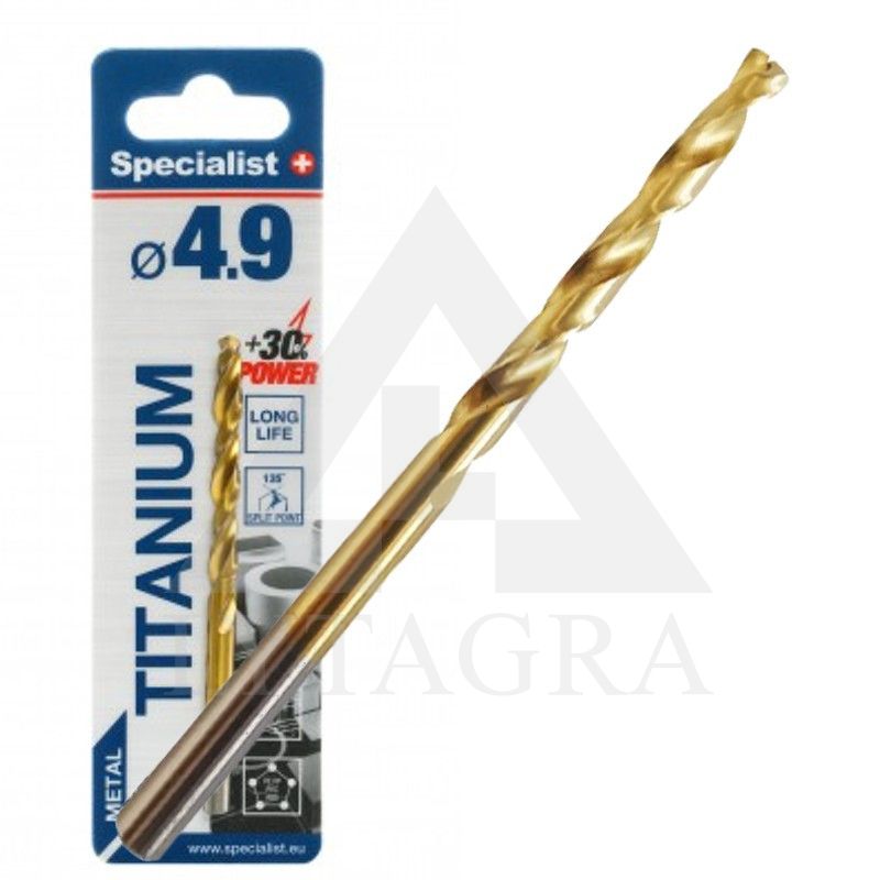 Specialist+ Titan met. gr. 4.9 mm