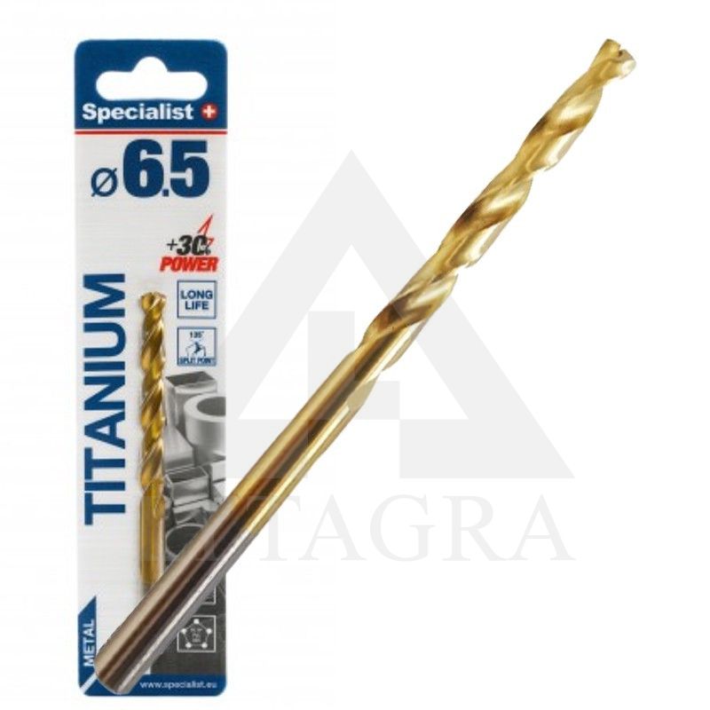 Specialist+ Titan met. gr. 6.5 mm