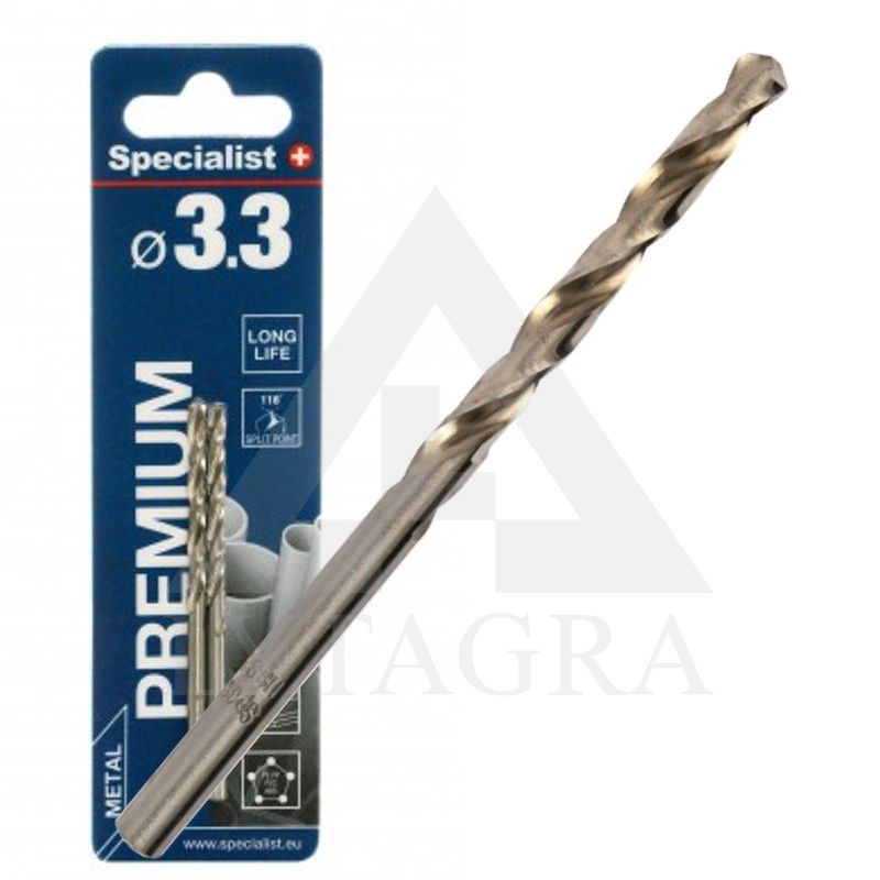 Specialist+ Premium met. gr. 3.3mm 2vnt