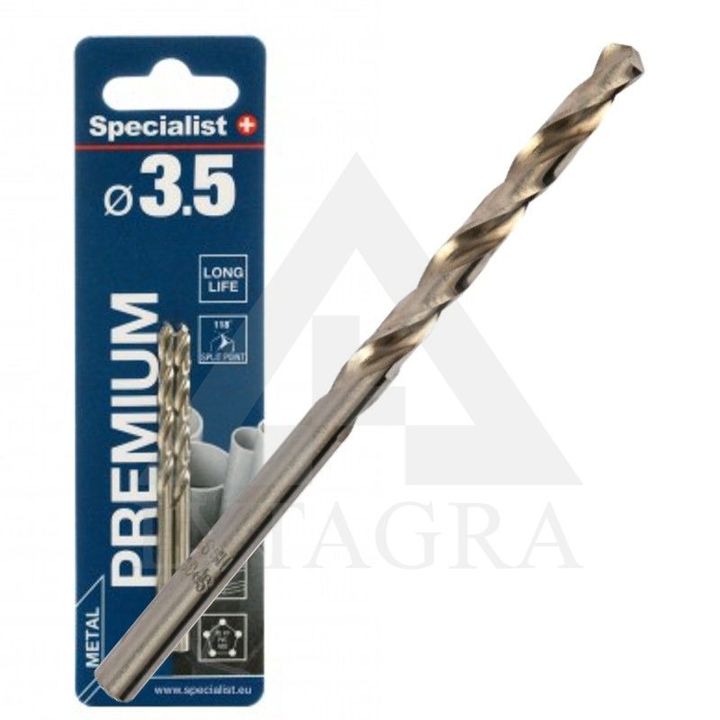 Specialist+ Premium met. gr. 3.5mm 2vnt