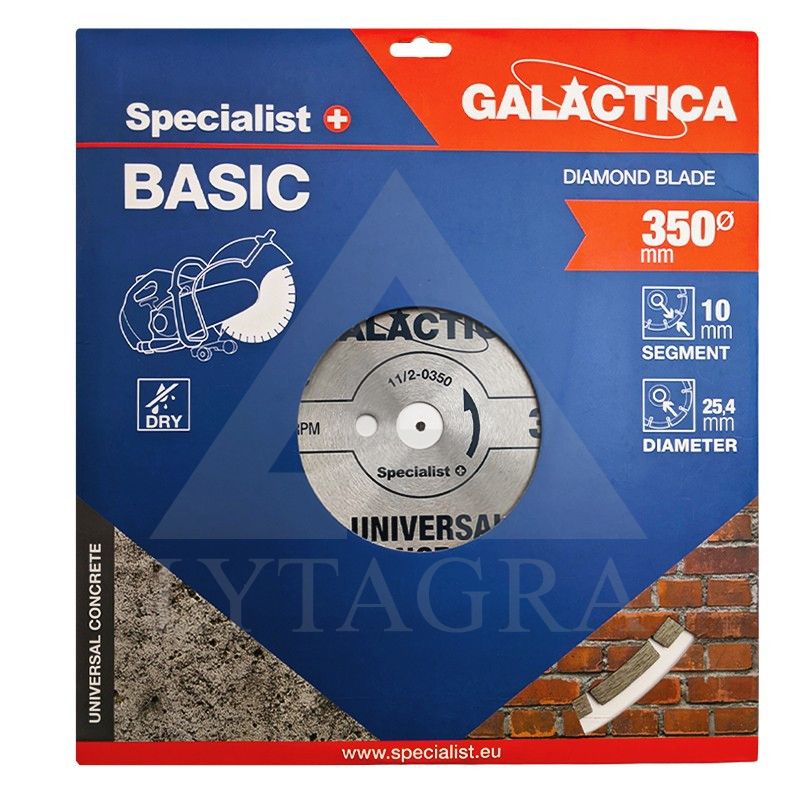Deim. diskas GALACTICA 350x10x25.4
