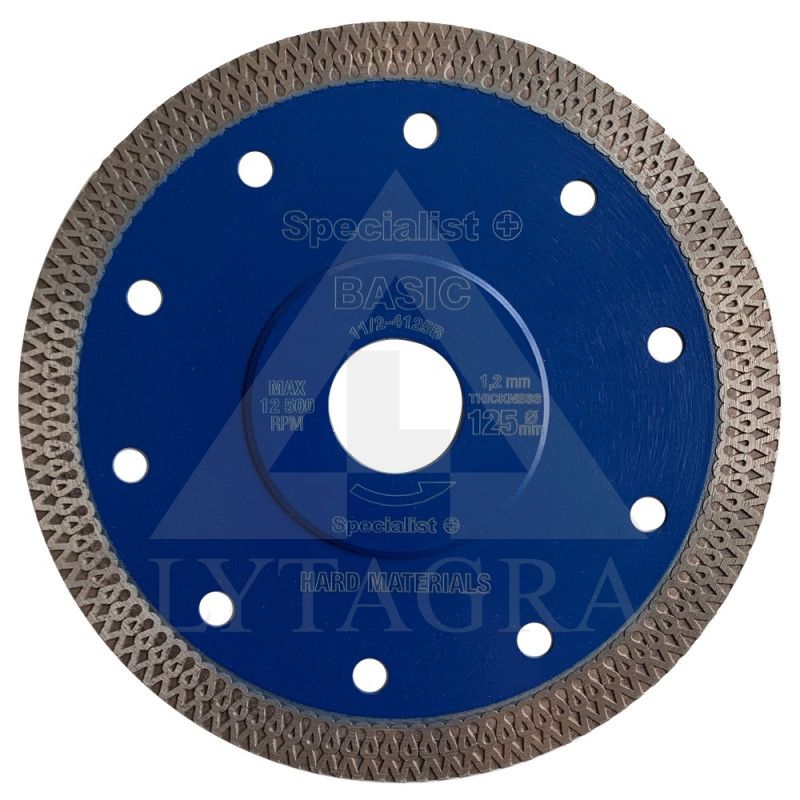 Deim. disk. BRITVA Basic 125x1,2x22 mm