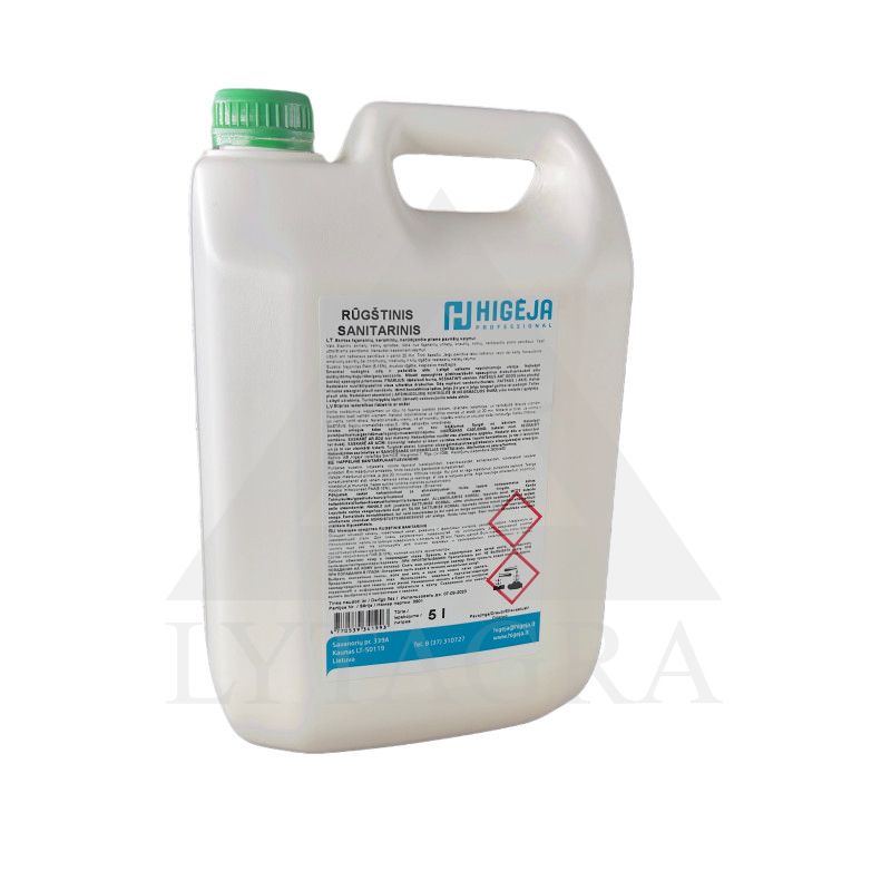 SANITARINIS RŪGŠTIN. (5.0L)