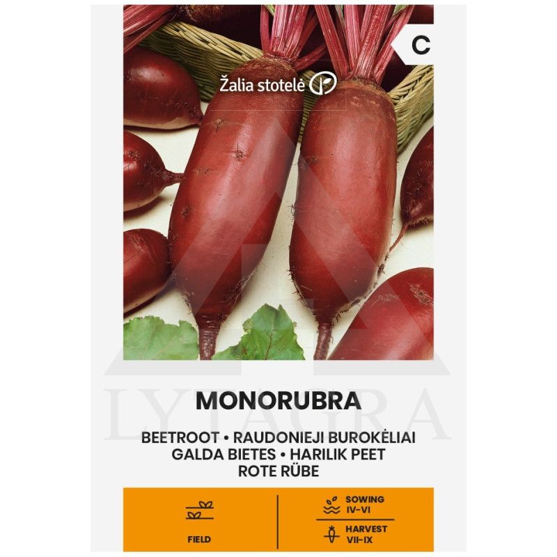 VL BUROKĖLIAI RAUDONIEJI MONORUBRA