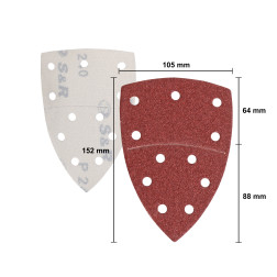 Trikamp.švitr. pop. 105mmx152mm 60 vnt./ S&R 232105060