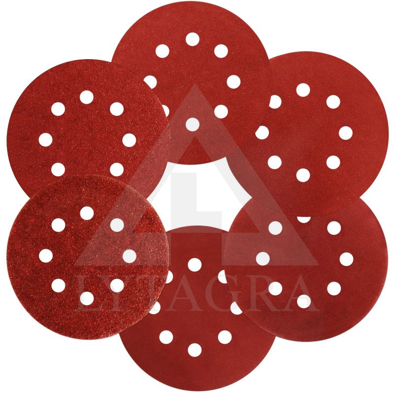 Apvalus.švitr. popierius 125 mm/ 60 vnt. S&R 235125060