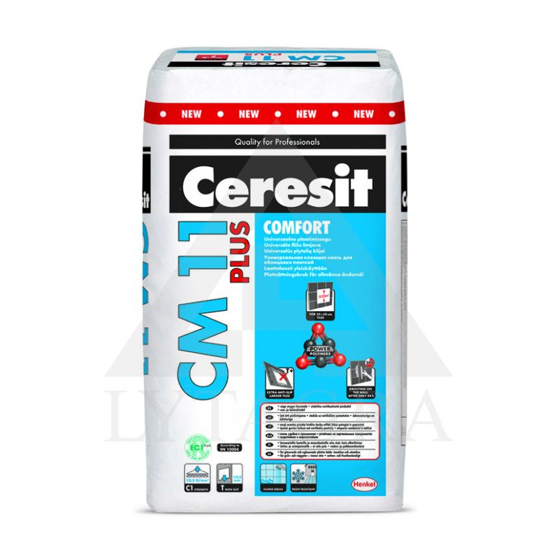 CERESIT CM-11  PLYTELIŲ KLIJAI  5KG