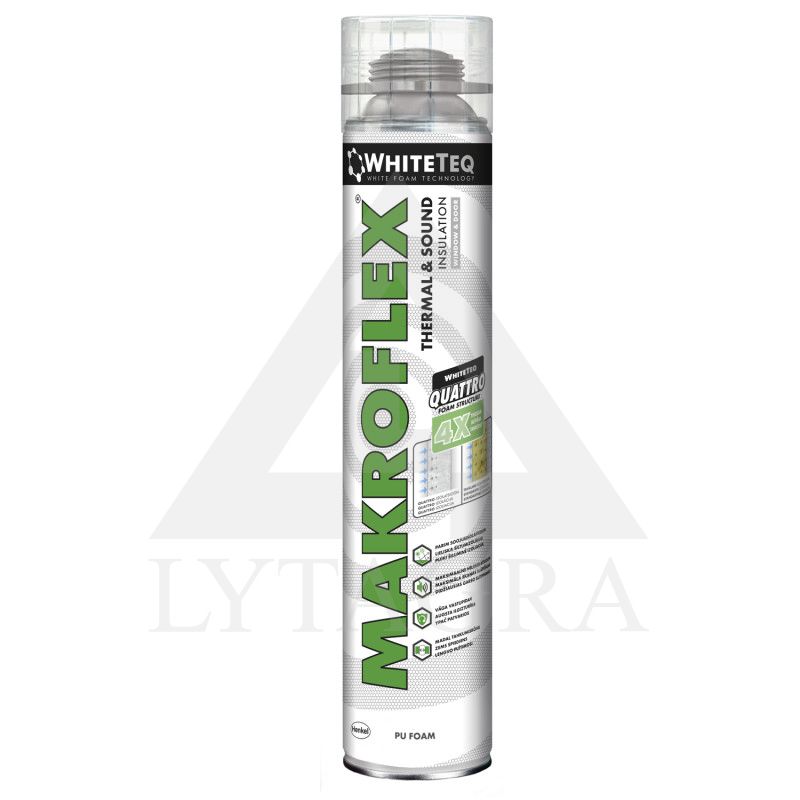 MONTAVIMO PUTOS MAKROFLEX WHITETEQ PRO 750ML.