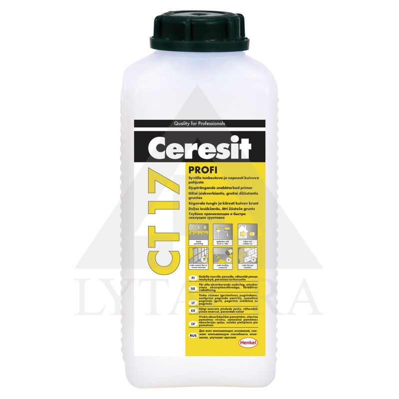 GRUNTAS GILIAI ĮSISKVERBIANTIS CT-17 2 LTR CERESIT