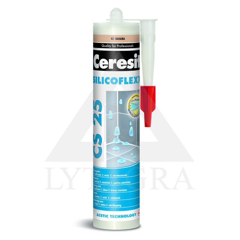 SILIKONAS CS25 SIENA (47)280ML