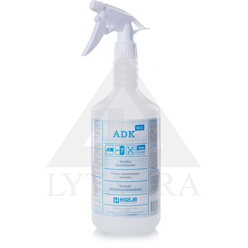 ALKOHOLINĖ DEZ.PRIEM. ADK-611(1L) PET SU