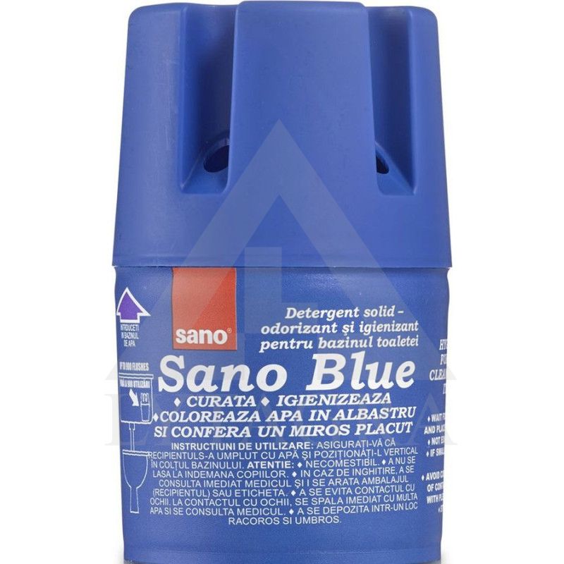 SANO WC VALYMO PRIEMONĖ UNITAZO BAKELIUI BLUE