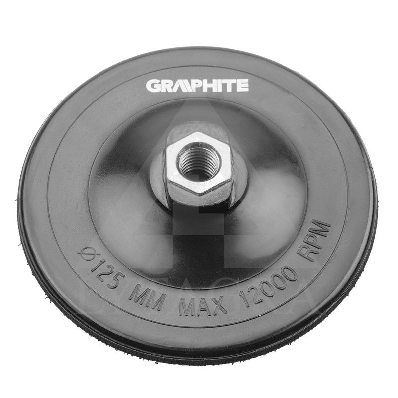 55H825 GUMINIS ŠLIFAVIMO DISKAS 125MMXM14