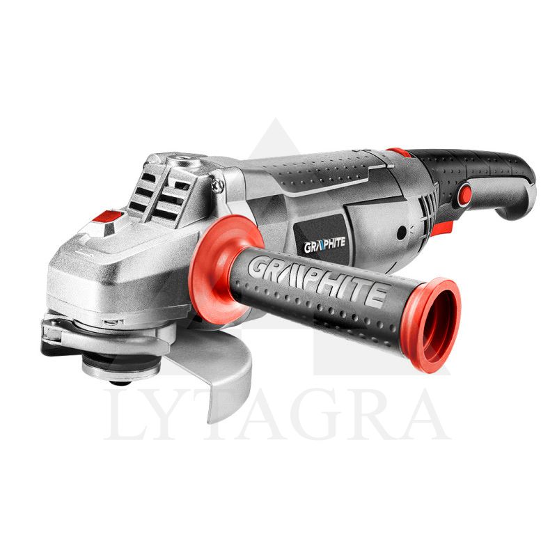 59G220 KAMPINIS ŠLIFUOKLIS GRAPHITE 1200W 125MM