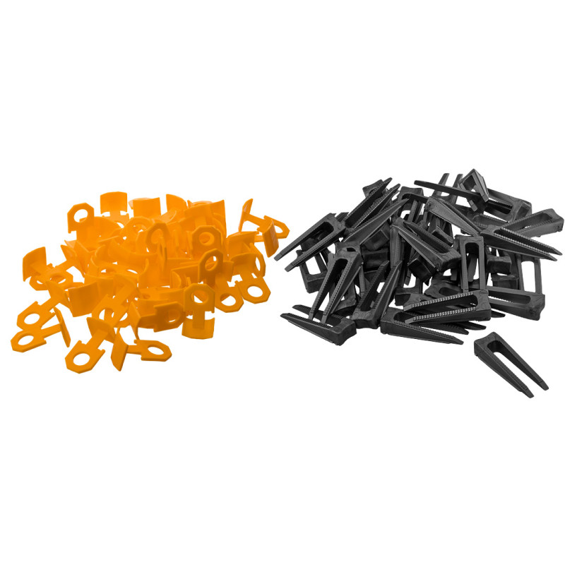 61-100 PLYTELIŲ IŠLYGINIMO SISTEMA 100+200 1,5MM