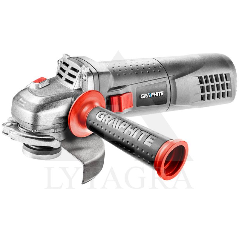 59G110 KAMPINIS ŠLIFUOKLIS GRAPHITE 1100W 125MM