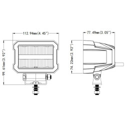 Led darbinis žibintas 20W/3W  (COMBO) 453701154