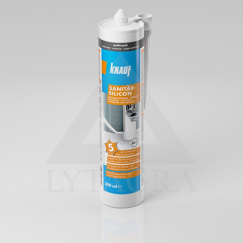 Sanitarinis silikonas KNAUF ANTHRAZIT 300ML